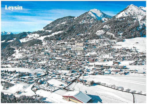 [1027614] Postcards 27614 w Leysin VD