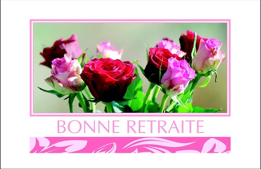 [MN-TE RE 9592] Mini cartes simples Retraite