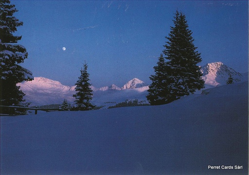 [1013155] Postcards13155 w Paysage d'hiver