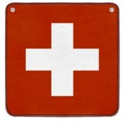 [BZ33167929] Tapis de jeux, motif croix suisse 