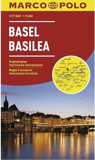 [BZ12138414] Basel, Stadtplan Marco polo 1:15'000