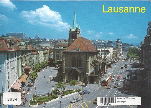 [1012834] Postcards 12834 Lausanne