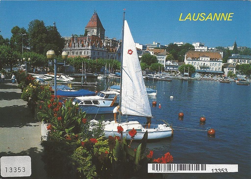 [1013353] Postcards 13353 Lausanne-Ouchy