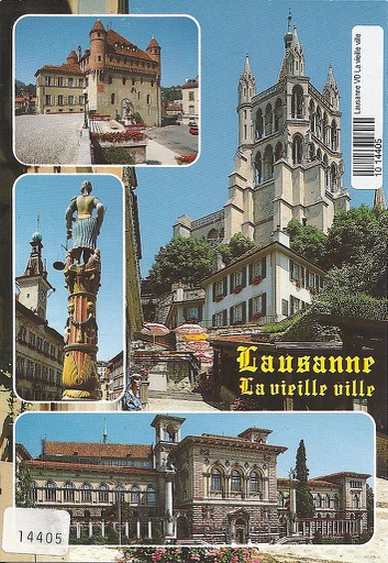 [1014405] Postcards 14405 Lausanne