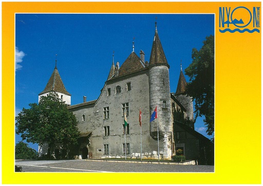 [1017127] Postcards 17127 Nyon VD (château)