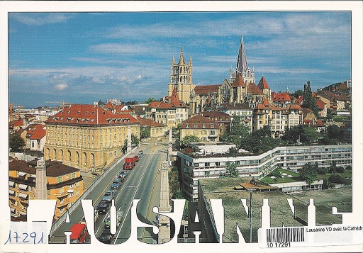 [1017291] Postcards 17291 Lausanne