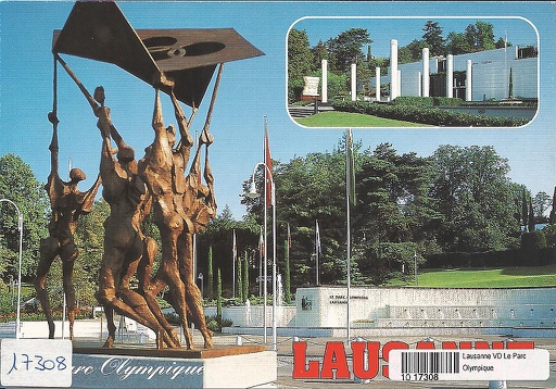 [1017308] Postcards 17308 Lausanne-Olympische Park