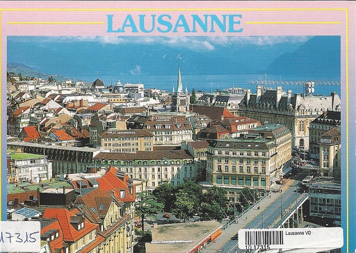 [1017315] Postcards 17313 Lausanne-Ouchy