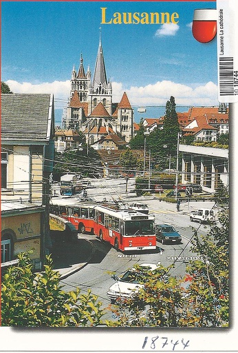 [1018744] Postcards 18744 Lausanne