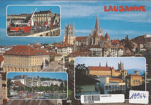 [1019964] Postcards 19964 Lausanne