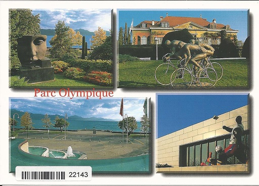 [1022143] Postcards 22143 Lausanne-Parc Olympique