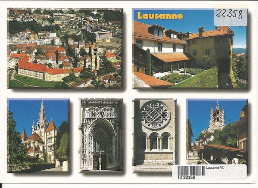 [1022358] Postcards 22358 Lausanne