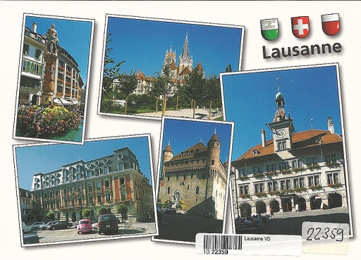 [1022359] Postcards 22359 Lausanne