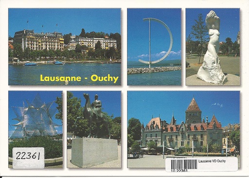 [1022361] Postcards 22361 Lausanne-Ouchy