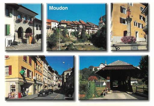 [1023084] Postcards 23084 Moudon