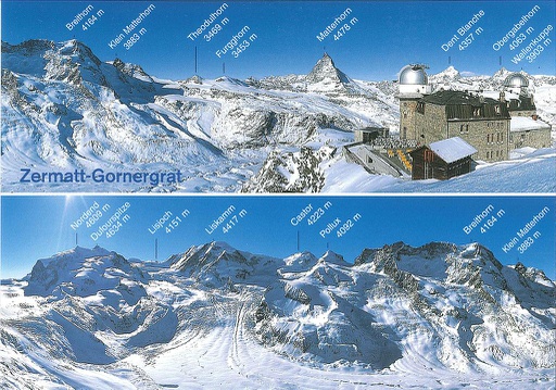 [1024176] Postcards 24176 w Zermatt (Gornergrat)