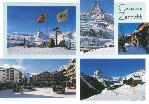 [1024315] Postcards 24315 w (Gruss aus Zermatt)