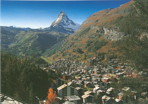 [1024941] Postcards 24941 Zermatt mit Matterhorn