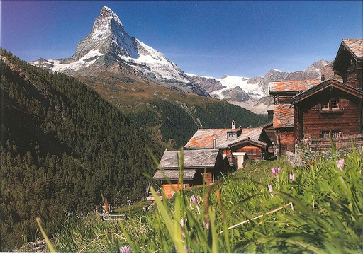 [1025457] Postcards 25457 Zermatt (Findeln, Matterhorn)