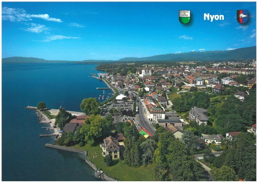 [1026737] Postcards 26737 Nyon VD (Château, Léman)