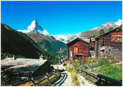 [1027577] Postcards 27577 Zermatt-Findeln (Matterhorn)