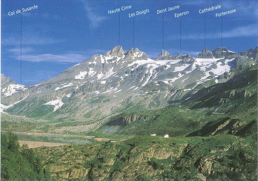 [6128035] Postcards 28035 Salanfe, Dents du Midi, Glacier de Plan-Névé