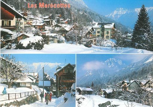 [6128530] Postcards 28530 w Les Marécottes, Dents de Morcles, Mont de la Barme