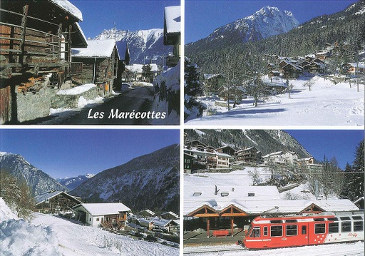 [6128539] Postcards 28539 w Les Marécottes, Vallée du Trient