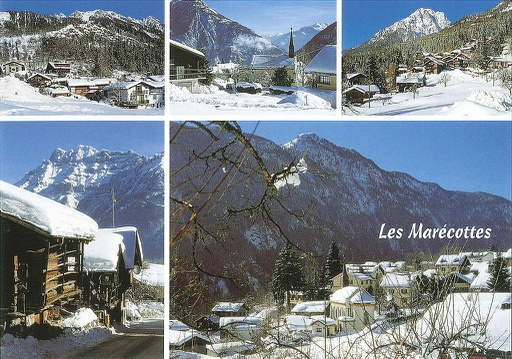 [6128540] Postcards 28540 w Les Marécottes