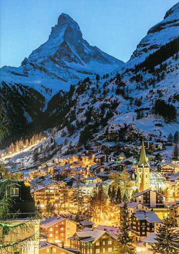 [1028932] Postcards 28932 w Zermatt Cervin