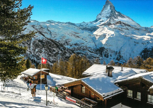 [1028935] Postcards 28935 w Zermatt Cervin