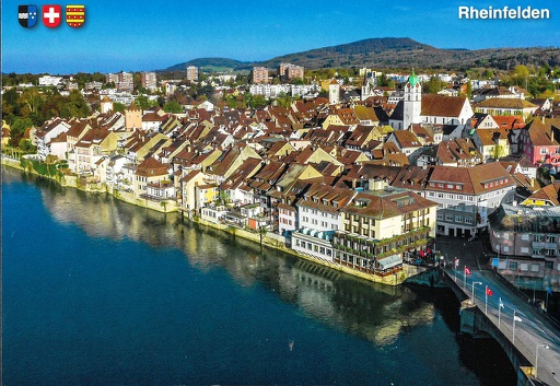 [1029344] Postcards 29344 Rheinfelden AG Altstadt, Rhein