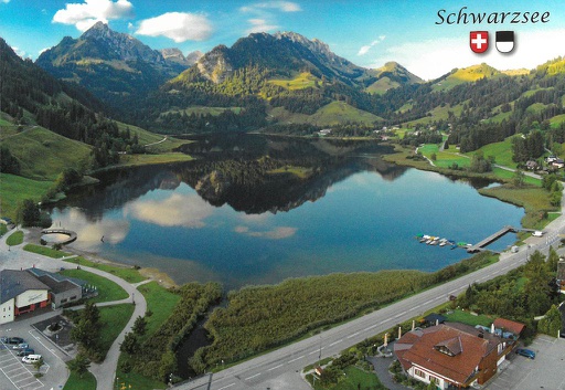 [1029390] Postcards 29390 Schwarzsee FR (lac noir)