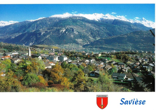 [6144039] Postcards 44039 Savièse (St-Germain, Val d'Hérens, Dent Blanche