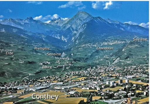 [6144045] Postcards 44045 Conthey