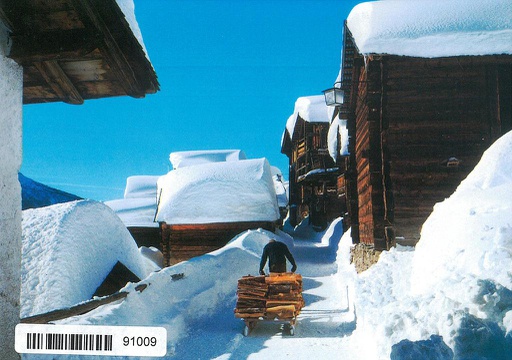 [6191009] Postcards 91009 w Hiver