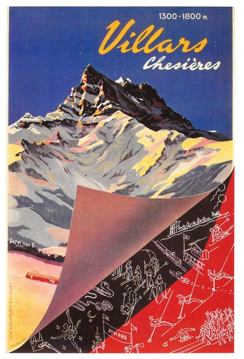 [9001414] Postcards A6 Litho 01414 Villars-Chesières