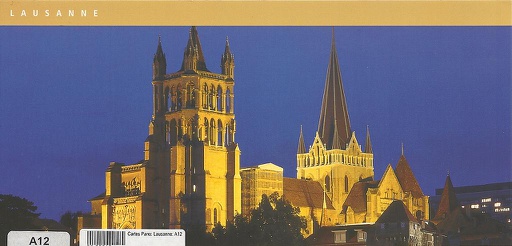[3300012] Postcards Pano 00012 Lausanne