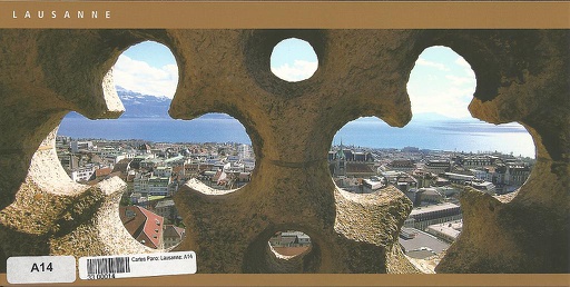 [3300014] Postcards Pano 00014 Lausanne