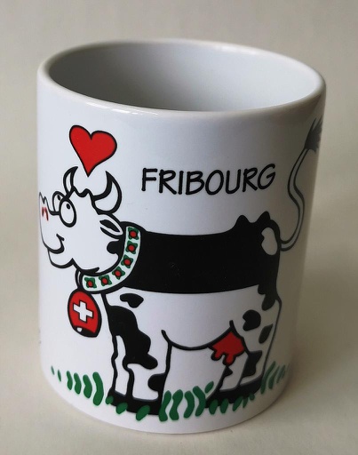 [MUG 1001763] Tasse vache FRIBOURG