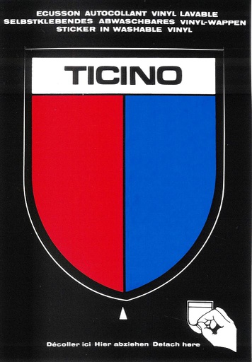 [9700266] Postcards SK 266 Stickers TICINO (Tessin)