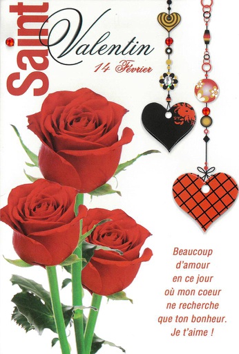 [SV 11401B] Carte Saint-Valentin