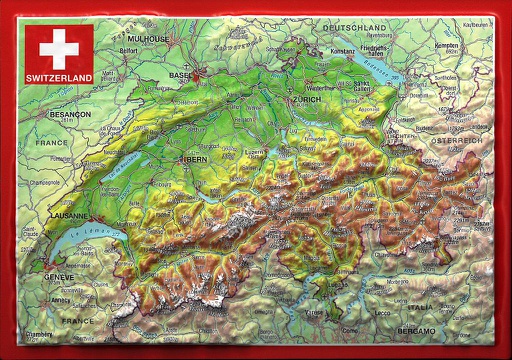 [1132440] Postcards GeoRelief 32440 Switzerland