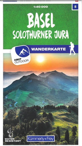 [BZ28817946] Wanderkarte 1:40'000 Basel-Solothurner Jura WK5