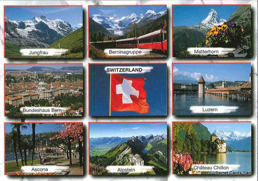 [1030481] Postcards 00481 Schweiz Ansichten