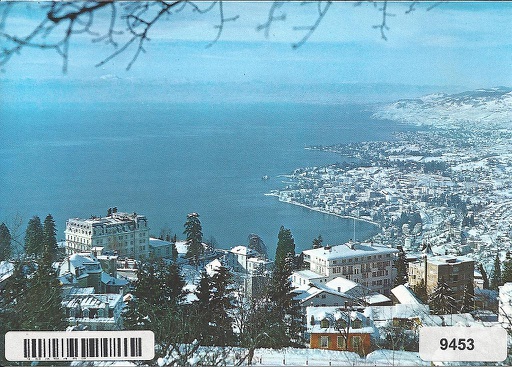 [1039453] Postcards 09453 w Le Léman, Glion, Clarens