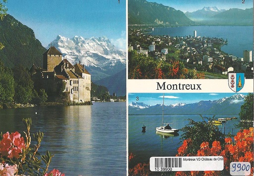 [1039900] Postcards 09900 Montreux - Château de Chillon