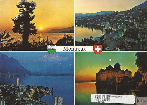 [1010155] Postcards 10155 Montreux