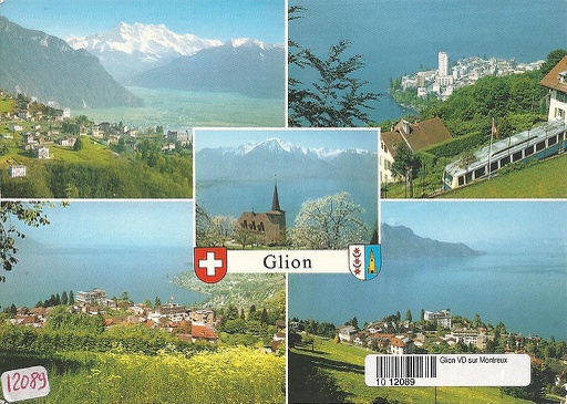 [1012089] Postcards 12089 Glion sur Montreux