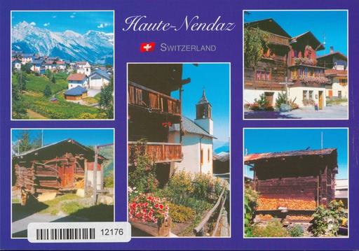 [6312176] Postcards 12176 Haute-Nendaz